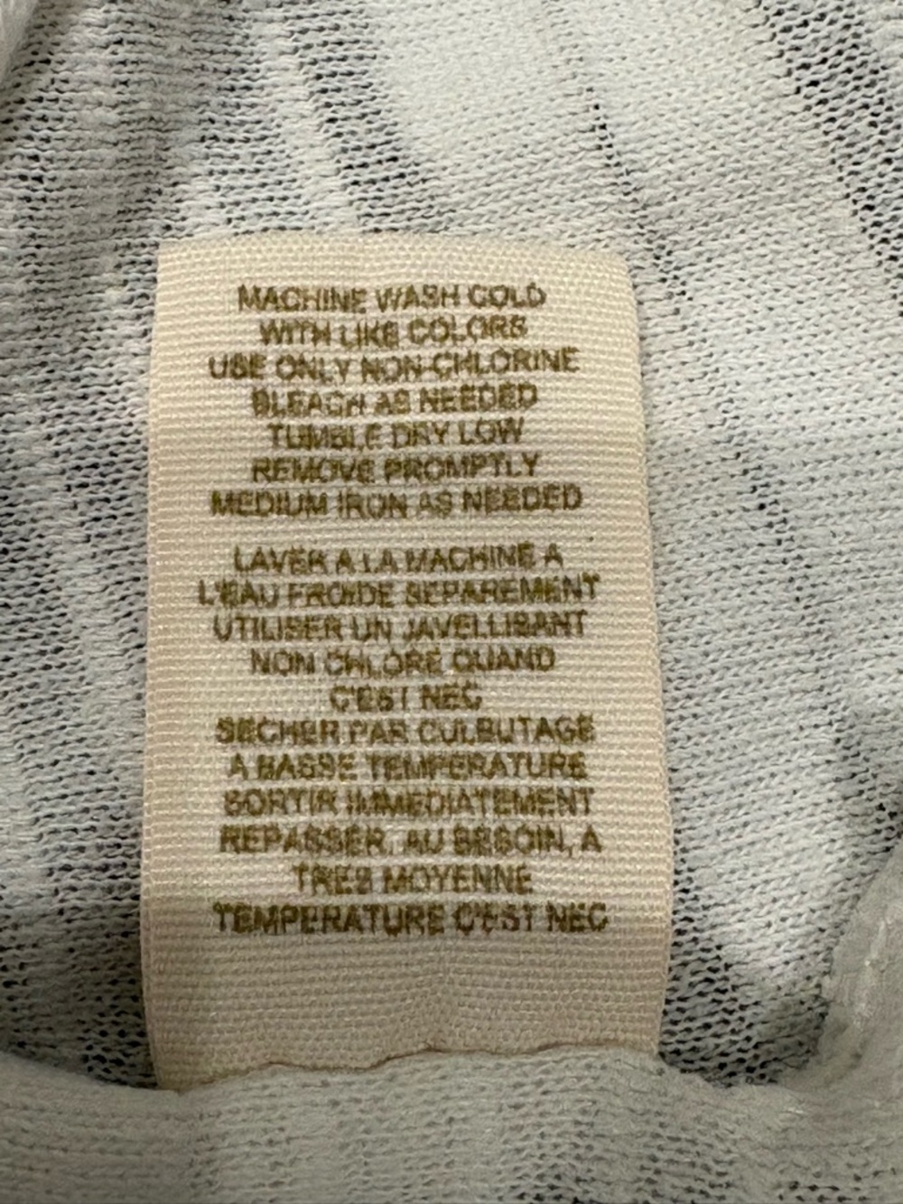 Free People FP Beach White Knit Cover-Up One Size Sheer Oversized Beach Top - Picture 8 of 11